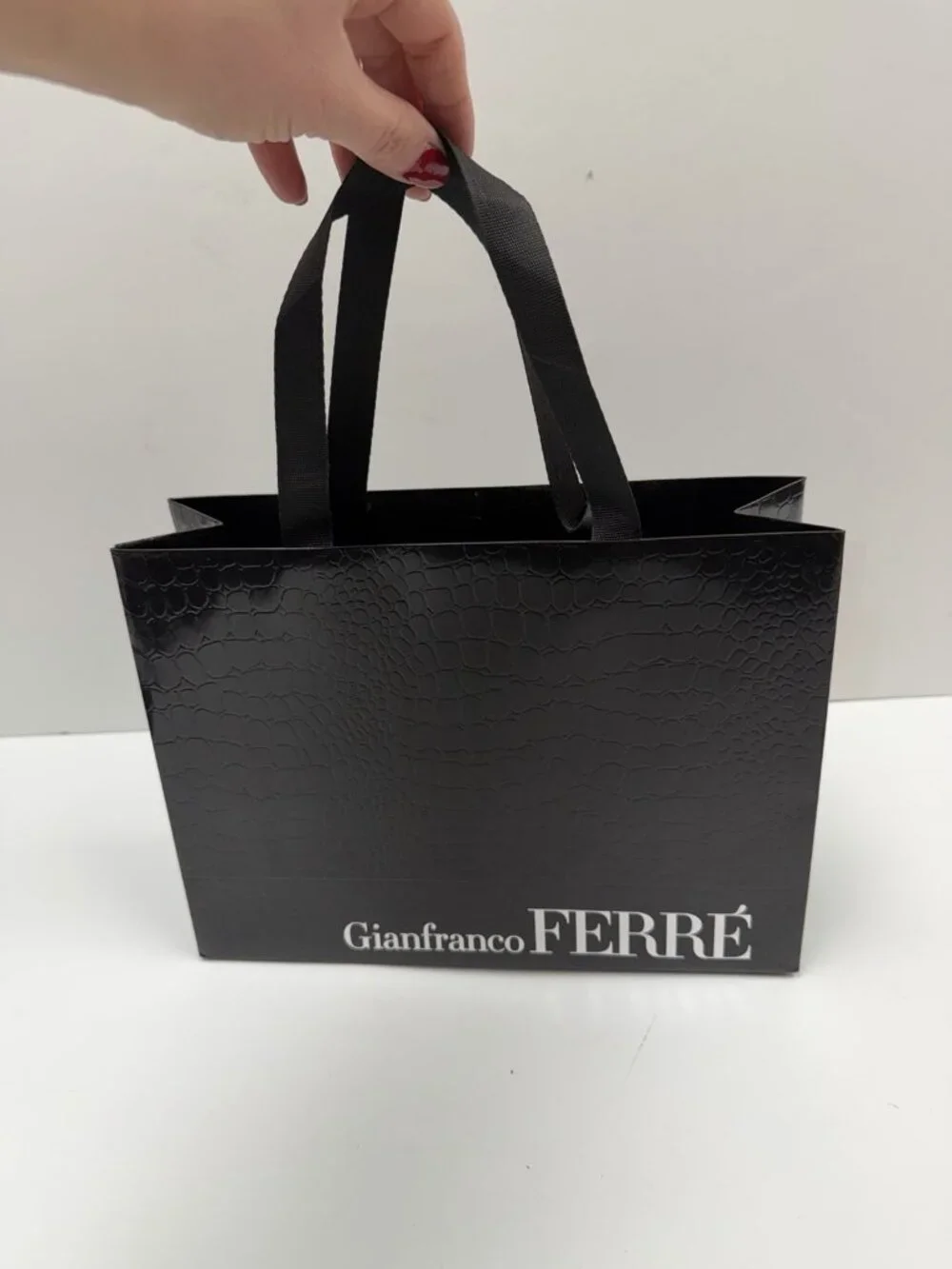 Giantranco FERRÉ Empty Gift Shopping Bag 10